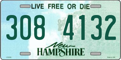 NH license plate 3084132