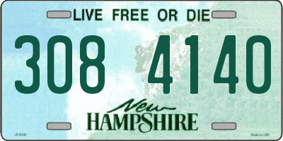 NH license plate 3084140