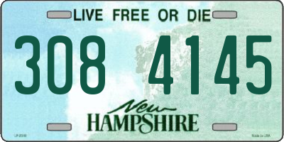NH license plate 3084145