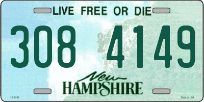 NH license plate 3084149