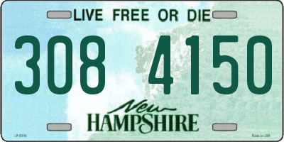NH license plate 3084150