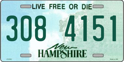 NH license plate 3084151