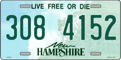NH license plate 3084152