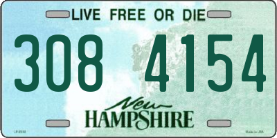 NH license plate 3084154