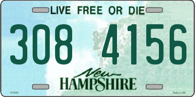 NH license plate 3084156