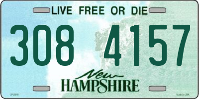 NH license plate 3084157