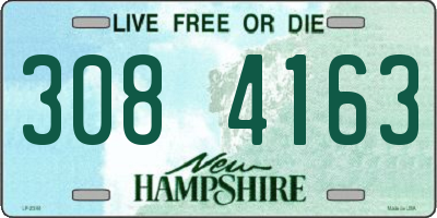 NH license plate 3084163