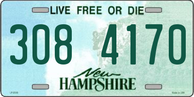 NH license plate 3084170