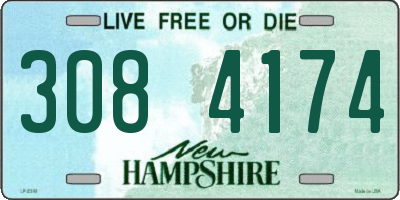 NH license plate 3084174