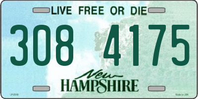NH license plate 3084175