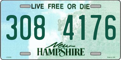 NH license plate 3084176