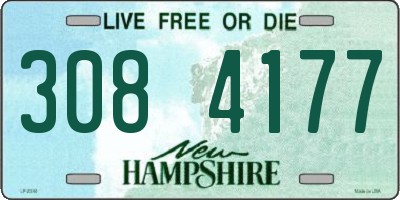 NH license plate 3084177