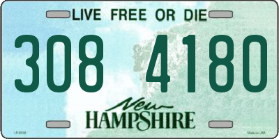 NH license plate 3084180