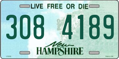 NH license plate 3084189