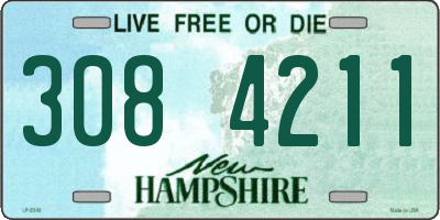 NH license plate 3084211