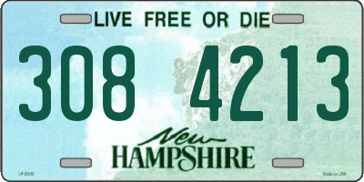 NH license plate 3084213