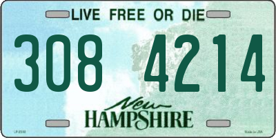 NH license plate 3084214
