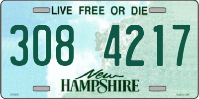 NH license plate 3084217