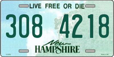 NH license plate 3084218