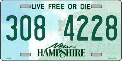 NH license plate 3084228