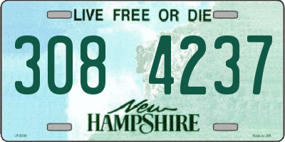 NH license plate 3084237
