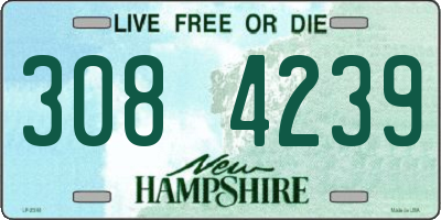 NH license plate 3084239