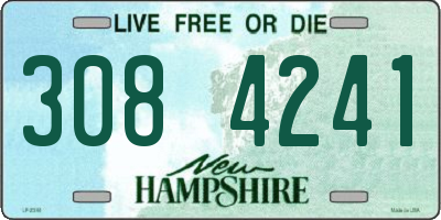 NH license plate 3084241
