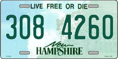 NH license plate 3084260