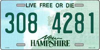 NH license plate 3084281