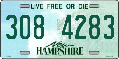 NH license plate 3084283