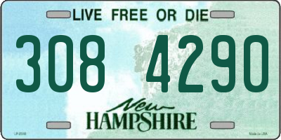 NH license plate 3084290