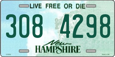NH license plate 3084298