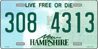 NH license plate 3084313