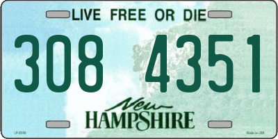 NH license plate 3084351