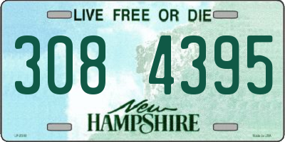 NH license plate 3084395