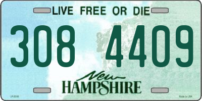 NH license plate 3084409