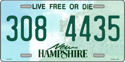 NH license plate 3084435