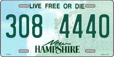 NH license plate 3084440