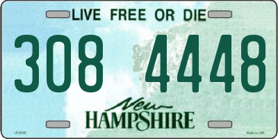 NH license plate 3084448