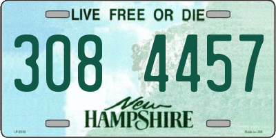 NH license plate 3084457