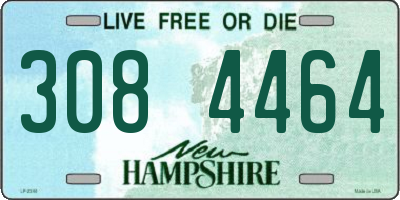 NH license plate 3084464