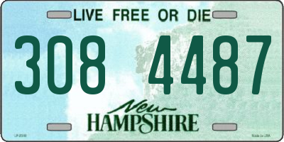 NH license plate 3084487