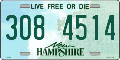NH license plate 3084514
