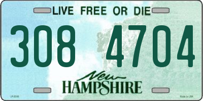 NH license plate 3084704