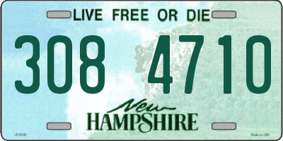 NH license plate 3084710