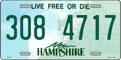 NH license plate 3084717