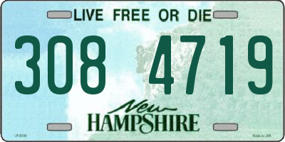 NH license plate 3084719