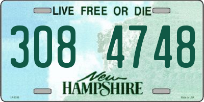NH license plate 3084748