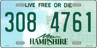 NH license plate 3084761