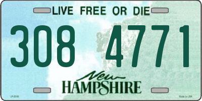 NH license plate 3084771